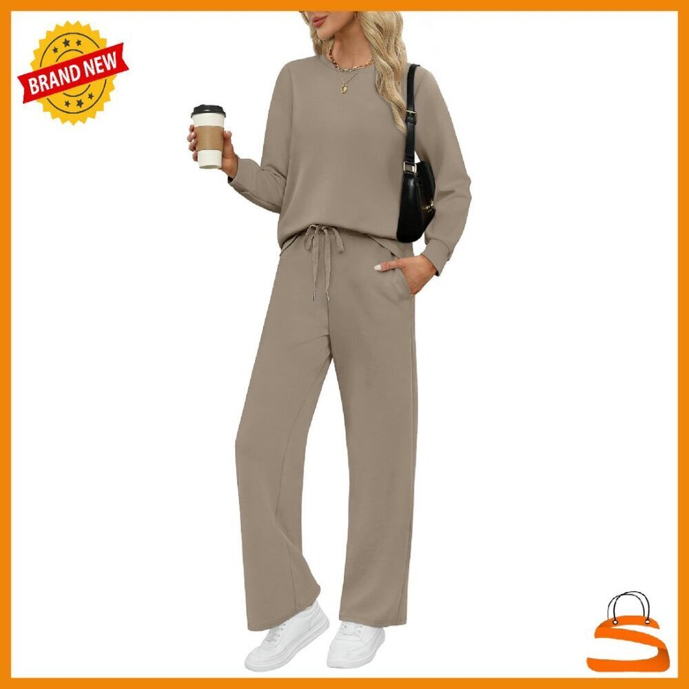 Women's 2-Piece Lounge Set Lightweight 4-Way Stretch Travel Outfit